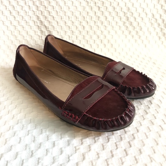 BCBGeneration Shoes - BCBGeneration Caliana Maroon Loafers